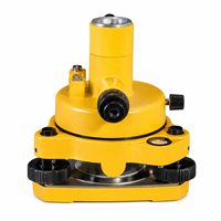 Adaptateur Prisme Jaune et Kit de Traverse Tribrach pour Instruments et Équipements de Topographie - Supports de Prisme et Cibles