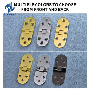 Cerniera con aletta Zuogang <span class=keywords><strong>a</strong></span> filo in lega di zinco cerniere per porte autoportanti pieghevole per armadio <span class=keywords><strong>da</strong></span> tavolo cerniera per porta - Product Image 4