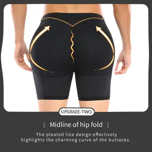 Ladymate ODM/OEM Moldeador de cuerpo para hombre Shaper Slimming Corset Hip Enhancer Padded Underwear Butt Lifter Shaper Panties