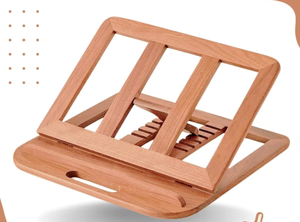 Rehausseur d'ordinateur portable ergonomique en bambou (pliable et portable) - Product Image 3