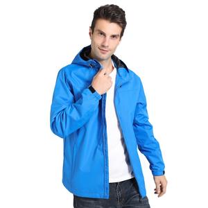 Изготовленным на заказ логосом OEM ODM ручная пресс-форма для 2022 Новые мужские наружные водонепроницаемые тонкие 2 слоя дождь куртки Мужская куртка с капюшоном для девочек, пальто - Product Image 6