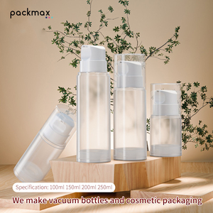 PP Airless <b>Pump</b> Lotion <b>Bottles</b> 100/150/200/250ml – Refillable Body Lotion <b>Dispensers</b> - Product Image 3