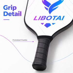 Pala de Pickleball de Fibra de Carbono, Ligera, con Núcleo de Panal, Antideslizante, para Entrenamiento y Juego en Todas las Estaciones - Product Image 5