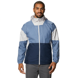 Easy wash durable stuff Men Windbreaker Jacket breathable comfortable anti wrinkle casual wear windbreaker Jacket for man - Product Image 1