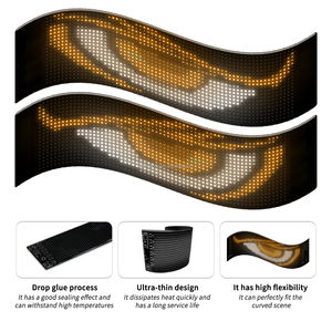 Pantalla LED Dinámica con Control Remoto para Animación DIY, Ojos de Demonio, Pantalla LED para Automóviles, Bluetooth, Control por Aplicación/Control Remoto para SUV - Product Image 6