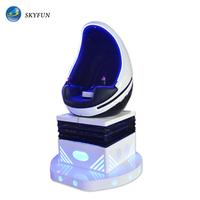 Cinéma VR 9D Skyfun en fibre de verre avec fauteuil rotatif à 360 degrés pour les parcs à thème et les jardins