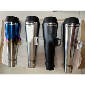 Tubo de Escape para Motocicleta de 51 mm, Silenciador Deslizable para Scooter, Motocross, Dirt Bike, Moto de 300cc, 600cc, <span class=keywords><strong>1000cc</strong></span> - Product Image 6