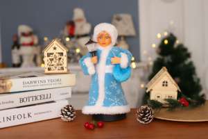 <span class=keywords><strong>Santa</strong></span> <span class=keywords><strong>Claus</strong></span> eléctrico giratorio para niñas y niños, el más vendido, rojo, <span class=keywords><strong>ruso</strong></span>, con vela - Product Image 3