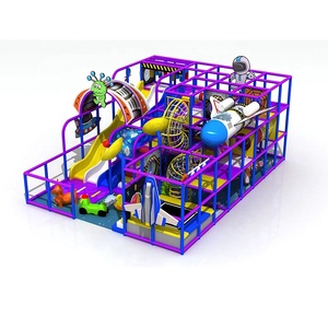 Children's Indoor Playground Equipment Amusement Park Plastic <strong>Slides</strong> <strong>Trampoline</strong> for Garden Use Soft Play Forest Kids Combined - Product Image 5