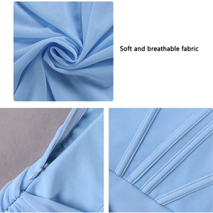 2025 haute qualité femmes bal une épaule enveloppement poitrine Midi Sexy blanc fête robe de soirée Maxi robe - Product Image 3