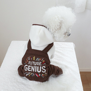 PETCIRCLE Pet <b>Clothes</b>, Dog and <b>Cat</b> Outfits, Hooded Little Genius Overalls - Product Image 2