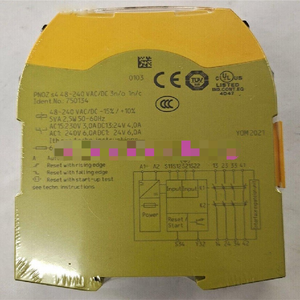 Реле безопасности 48-240В AC/DC, <span class=keywords><strong>3</strong></span> НО, 1 НЗ, 750134, новое, доставка FedEx или DHL, UPS - Product Image 1