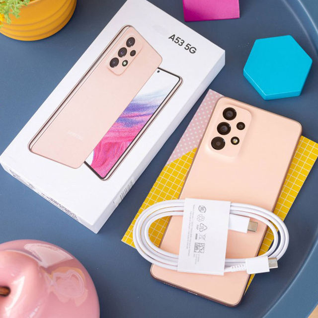 Wholesale Cheap Price Original Sealed New Android Mobile Phones A53 5G Smartphone 1SIM 6GB+128GB Cellphone A52 A52s A54 A55