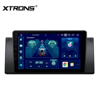 Lecteur multimédia automobile Android 9 pouces pour BMW E39/E39 M5 4+64 Go avec DAB intégré, DSP AKM, 4G mondial, IPS, capteurs gyroscopiques CE-XTRONS