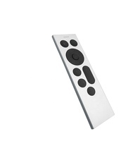 Télécommande IR en métal à 12 touches, gros boutons, piles AAA, indicateur LED, code fixe, portée 10m, RF Alexa TV RC