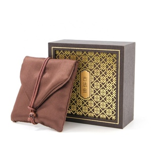 Custom Oriental Wooden Jewelry <b>Gift</b> <b>Box</b> Luxury <b>Brown</b> Rectangle Square Shape Case Patterned Luxury Packaging - Product Image 1