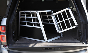 Kolay taşıma hafif Metal alüminyum Pet köpek kafesi - Product Image 3