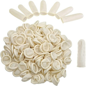 Zwarte Esd Vingerbedje/Industriële Poedervrije Vingerbedje/Esd Stofvrije Latex Vingerbedje - Product Image 6
