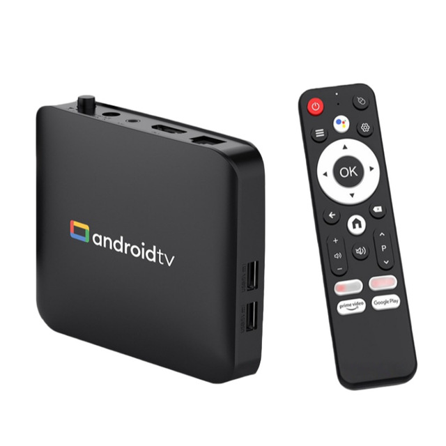 TV Box in Stock S905L3 Network Quad Core ARM Android 14 Dual Band 4K 5G WIFI Set-Top Box OEM