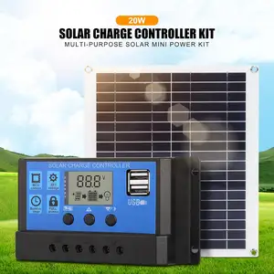 小型太阳能电池板10w 20w 30w轻型太阳能oem黄金供应商半柔性太阳能电池板