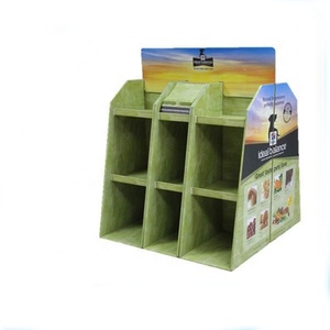 Customized Supermarket Cardboard for POP Displays From China Supplier Foldable Paper Stand Full Pallet Shelf Tray Tower Rack - Product Image 1