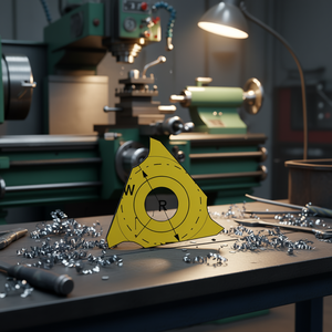 Inserto Fervi Groove para Corte de Metal con Dimensiones W y R - Product Image 3