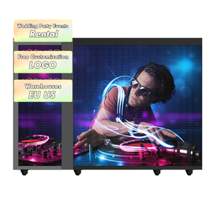 Écran LED portable noir P2.5 couleur pleine pour événements, fêtes, bars nocturnes, animations musicales et graphiques – Idéal pour les cabines <span class=keywords><strong>photo</strong></span> DJ - Product Image 1