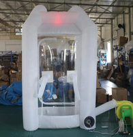 Cube gonflable pour jeu d'argent, avec lumière LED, nouveau prix d'usine,