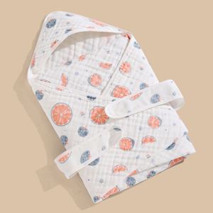 Ultra Soft 90*90cm Kids Hooded Bath Towels Custom Cotton Baby Bathrobe <b>Beach</b> Bath Poncho - Product Image 6