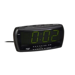 Reloj despertador de radio digital y analógico con pantalla LED Adler Ad_1121 con sintonizador AM/FM - Product Image 6