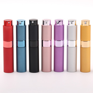 Flacon <span class=keywords><strong>de</strong></span> <span class=keywords><strong>parfum</strong></span> en aluminium <span class=keywords><strong>de</strong></span> luxe <span class=keywords><strong>de</strong></span> 10 ml avec logo personnalisé, coque mate, intérieur en verre, vaporisateur <span class=keywords><strong>de</strong></span> <span class=keywords><strong>parfum</strong></span> <span class=keywords><strong>rechargeable</strong></span> portable - Product Image 1