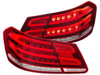 2128203564 2128203664 Piezas de Luces Traseras para Automóvil Mercedes-Benz Clase E 212, Juego de Actualización, Luces Traseras LED Nuevas