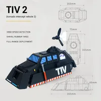 Modelo a Escala Estática del Vehículo de Interceptación TIV2 Impreso en 3D, Decoración Coleccionable para Escritorio, Regalo para Fanáticos de la Ciencia y Apreciadores de las Tormentas