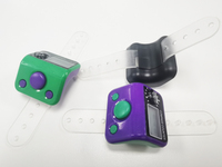 Compteur électronique de poche minuterie de perle numérique à doigt réinitialisable affichage LCD des chiffres compteur à main LCD à 5 chiffres Clicker