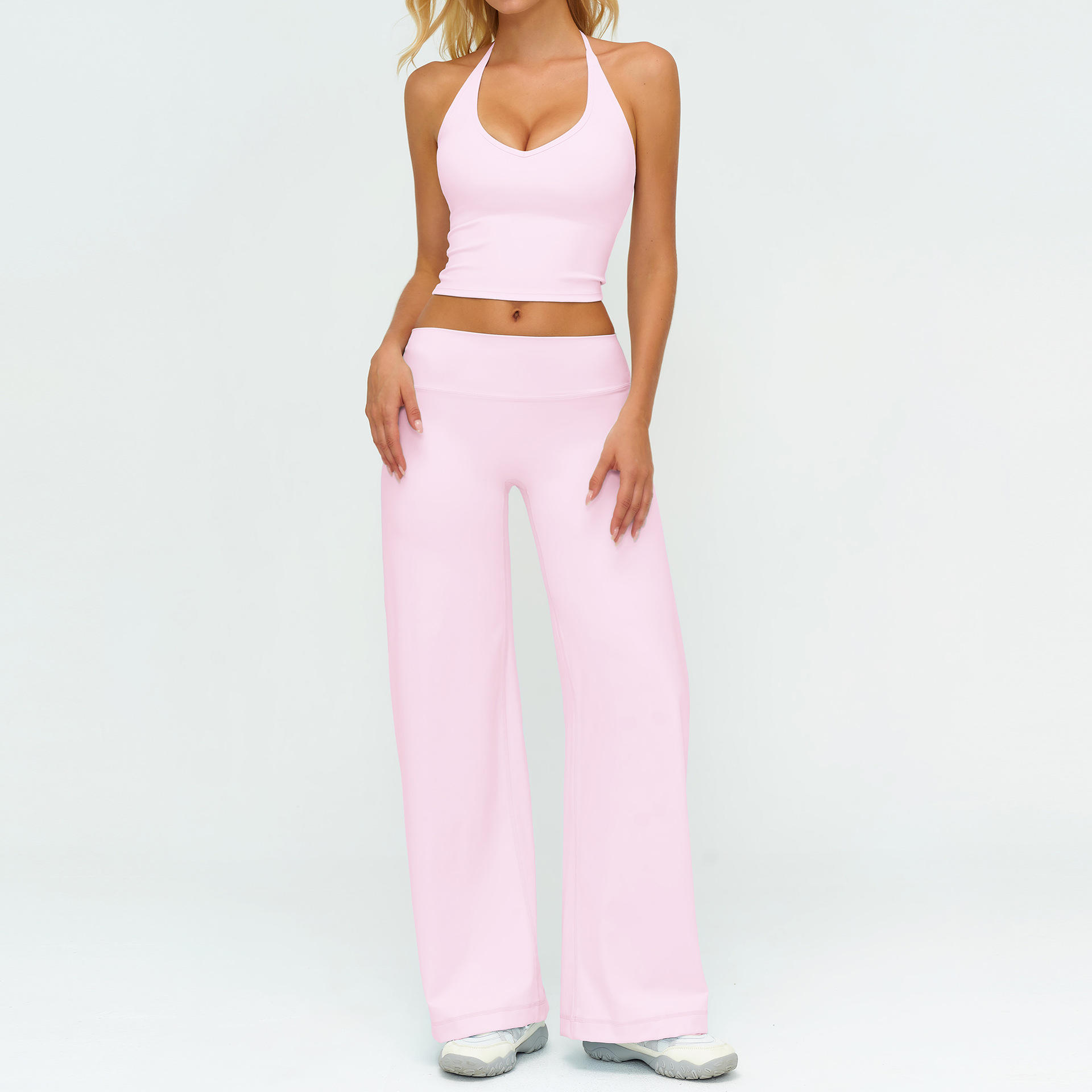 vest+pants pink
