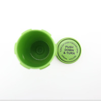 Bouteille en plastique imprimée sur mesure pour usage personnel 6 8 13 16 20 30 40 60 Dram Push Down & Turn Cap Opaque