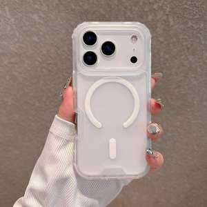 Grossistes en ligne 3 en 1 360 pour <span class=keywords><strong>iPhone</strong></span> 16 Pro Max Étui magnétique intégral pour Samsung S25 Ultra Étui de protection intégral 360 - Product Image 3