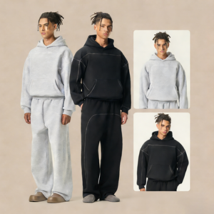 Sudadera con Capucha de Corte Cuadrado Estilo Americano, Chándal Hip Hop, Ropa Urbana, 350G, Alta Calidad, Ajuste Perfecto, Sudadera con Capucha Moderna, Logotipo Personalizado DTG - Product Image 2