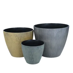 Maceta <span class=keywords><strong>de</strong></span> plástico <span class=keywords><strong>de</strong></span> resina <span class=keywords><strong>de</strong></span> <span class=keywords><strong>gran</strong></span> <span class=keywords><strong>capacidad</strong></span> para jardín y balcón - Product Image 2