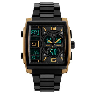 <span class=keywords><strong>Skmei</strong></span> — montre-bracelet en cuir véritable pour hommes, à quartz, étanche, avec dos en acier inoxydable, nouvelle collection <span class=keywords><strong>1274</strong></span>, importé de la chine, vente en gros - Product Image 4