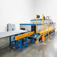 Horno de Calentamiento de Aluminio Multibillet de 1800T, 35KW, 380V, con PLC, para Prensa de Extrusión
