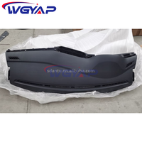 WGYAP pour Volkswagen Bora Pure Electric EV E-Bora Grille avant supérieure en maille chromée noire renforcée
