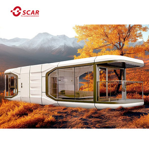 <span class=keywords><strong>Casa</strong></span> Prefabricada 2025, Cabaña con Cama Tipo Cápsula Espacial, Hotel Contenedor, <span class=keywords><strong>Casa</strong></span> Móvil Pequeña para Exteriores, <span class=keywords><strong>Casa</strong></span> Cápsula de Lujo - Product Image 4