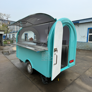 Camion de restauration extérieur entièrement équipé pour café et desserts, certifié DOT, chariot à sandwichs - Product Image 1
