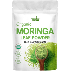 OEM nhà sản xuất tươi Moringa lá Bột năng lượng tự nhiên Booster Superfood khô nguyên liệu thực phẩm lớp Moringa lá chiết xuất bột - Product Image 2