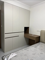Armoire en bois sur mesure XINGYU, design moderne, 2 tiroirs, gain de place, pour appartement, construction en panneaux de particules, garantie 5 ans