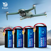Baterai FPV Tegangan Tinggi Kustom 8S 30.4v 8AH 10AH 12AH 22AH Lipo High Rate 30C Semi Solid State untuk Drone/UAV