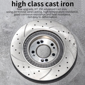 Pas de bruit bon frein pièces d'auto disques de frein de voiture ROTOR de FREIN automobile pour <span class=keywords><strong>Peugeot</strong></span> 406 Coupe5008 806 106206 CC208307 CC4007 - Product Image 3