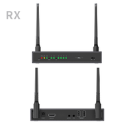 Mirascreen R4 Transmetteur vidéo sans fil HD 1080P KVM Transmetteur vidéo HDMI et récepteur pour YouTube PS4 Projecteur
