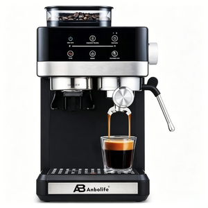 Machine à café <span class=keywords><strong>expresso</strong></span> <span class=keywords><strong>avec</strong></span> panneau tactile IMD 20 bars, <span class=keywords><strong>filtre</strong></span> SUS304, machine à café <span class=keywords><strong>expresso</strong></span> professionnelle <span class=keywords><strong>avec</strong></span> moulin à café - Product Image 1
